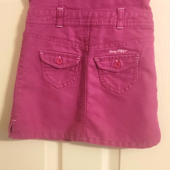 Tommy Hilfiger- Pink Jean Dress - Picture 3 of 6